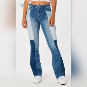 Hollister high rise flared jeans